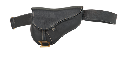 Vintage Belt Saddle Bag, front view